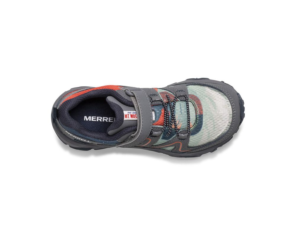 Merrell Sneakers Grey - Trail Quest Print - Kids 85GSHIUBO